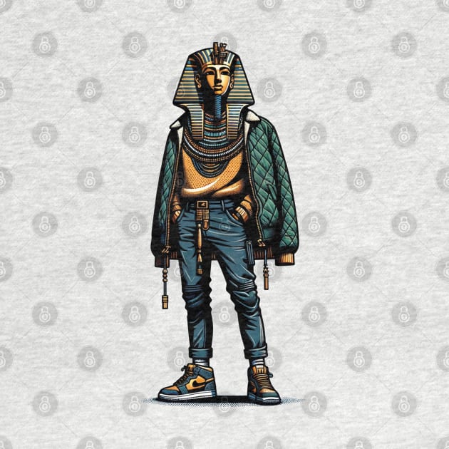 Swag Boy Pharaoh King Tut by BLKPHNX DESIGNS